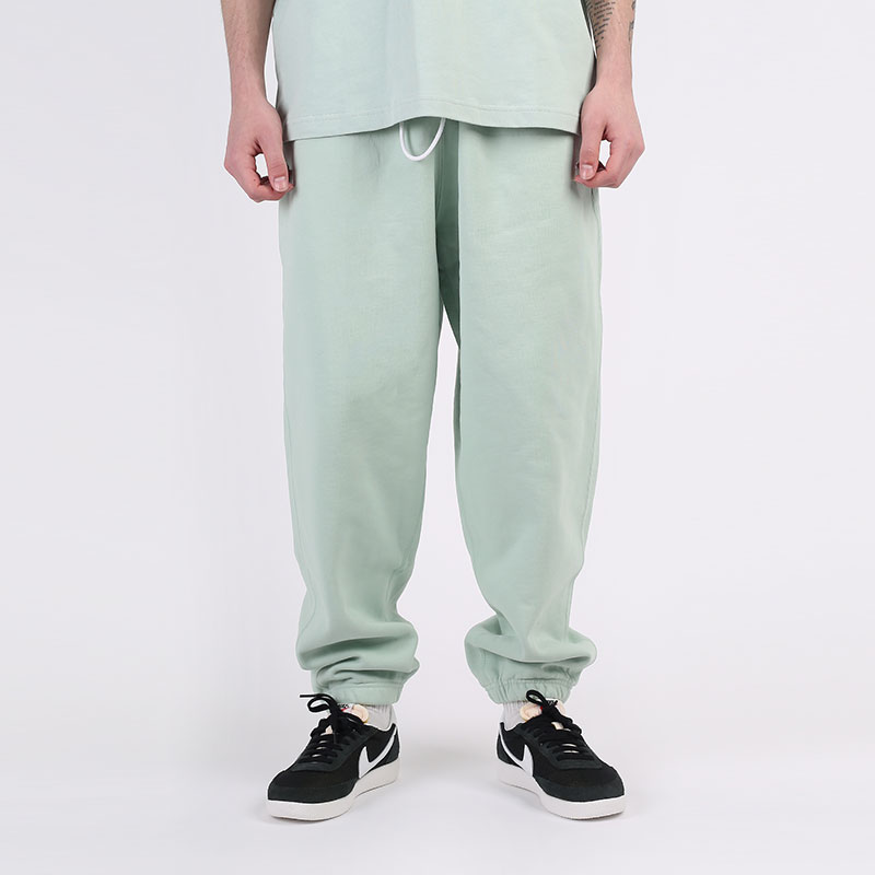 мужские зеленые брюки Nike NikeLab Washed Trousers CZ5365-321 - цена, описание, фото 4